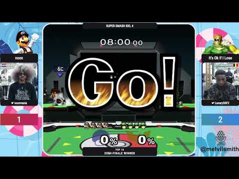Super Smash Bxl 4 - WS - noon vs LunarySSF2