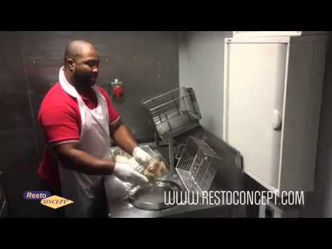 video 1, Table à paner électrique