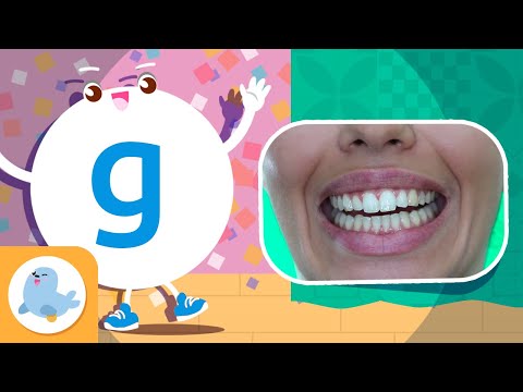 Fonética para niños 🗣 El sonido /G/ 😼 Fonética en español 🎪