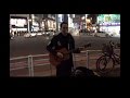 日本東京街頭日語版《海闊天空》，女孩開始不知道他是中國人，後來一唱粵語直接淚奔 