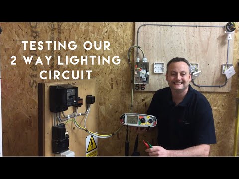 Continuity of CPC (R1 + R2) and Polarity of our 2 Way Lighting Circuit and Insulation Resistance