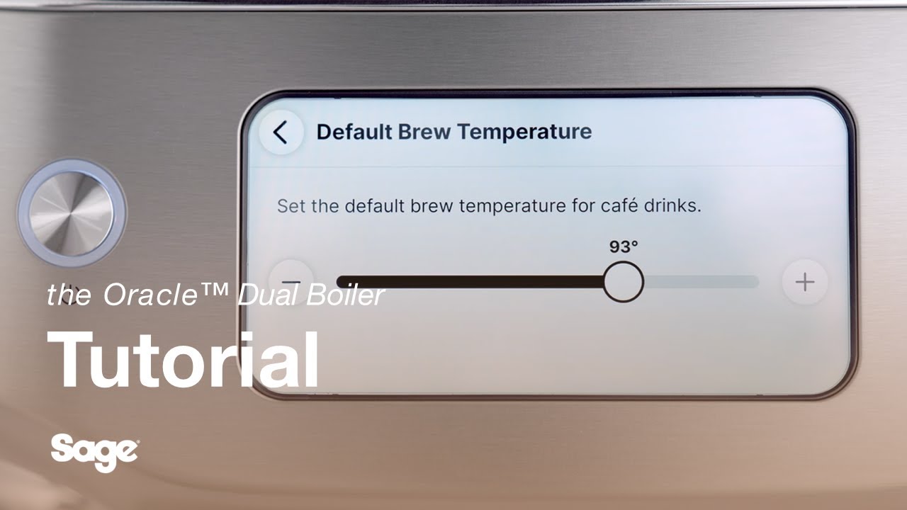 How to change the Brew Temperature
