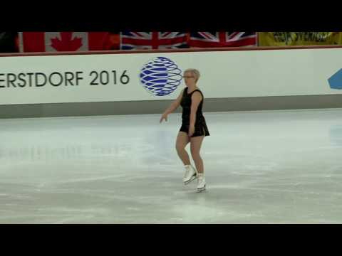 Amanda Harvey- Bronze Ladies II  Free Skating - 2016 Oberstdorf