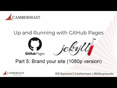 [alta resolução] Instalado e funcionando com GitHub Pages, Parte 5: Marque o site Jekyll