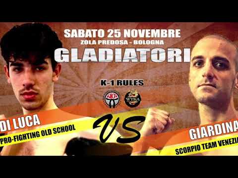 -GLADIATORI- 25/11/17    Antonio Di Luca vs Alessio Giardina  highlights