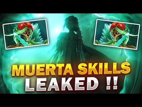 MUERTA LEAKED SKILLS !! 7.32E PATCH