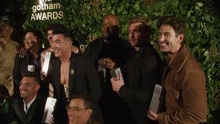 2022 Gotham Awards Winners Room with Fire Island Cast who Received Ensemble Tribute