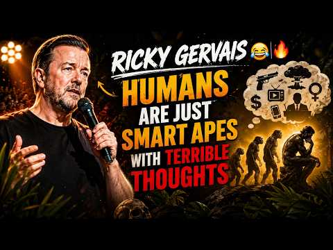 Ricky Gervais 😂🔥 | Humans Are Just Smart Apes with Terrible Thoughts