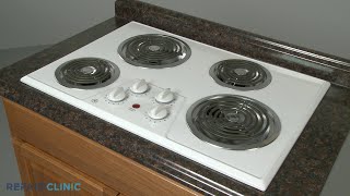 GE Electric Stovetop Disassembly  (JP328WK2WW)