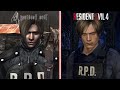Resident Evil 4 Remake Character Models Comparison Original Vs Remake Side By Side