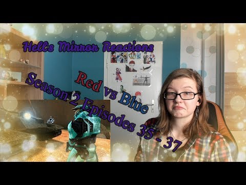 Red vs Blue Season 2 Episodes 35 - 37 -- HELL'S MIRROR REACTIONS