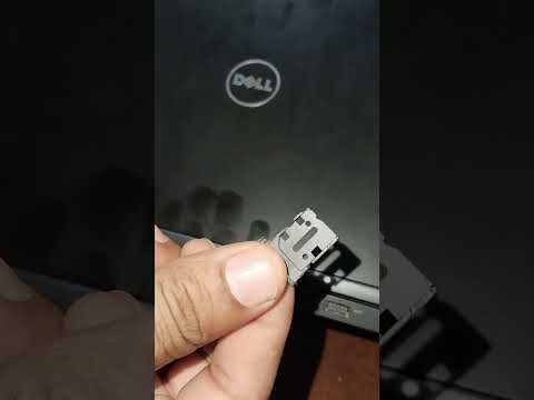 Inserting SIM card in Dell laptop  #shorts #shortvideo #youtubeshorts#hindi #urdu #laptop #sims4