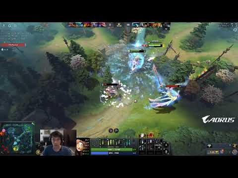 Windranger misses both of her powershots