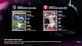 #theShow25 #onlinerated  #brewers  #MIL #ペラルタ　#使用感確認　vs PHI