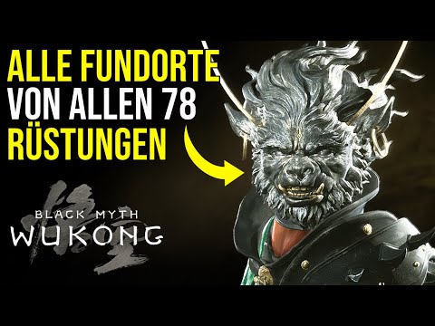 Black Myth Wukong | Alle Rüstungen + In Wunder gewandet Trophäen Guide (deutsch)
