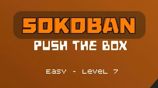 PUSH THE BOX / SOKOBAN LEVEL 7