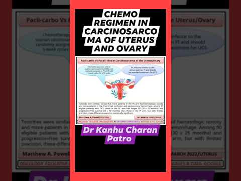 Chemo regimen for CARCINOSARCOMA of  UTERUS and OVARY