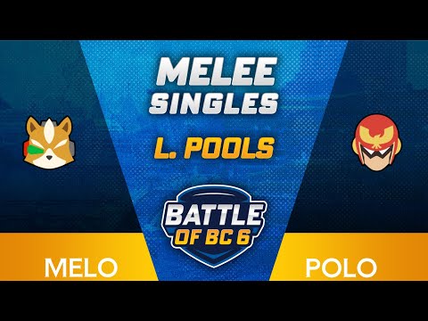 Melo (Fox) vs Polo (Captain Falcon) - Melee Singles Losers Pools - Battle of BC 6