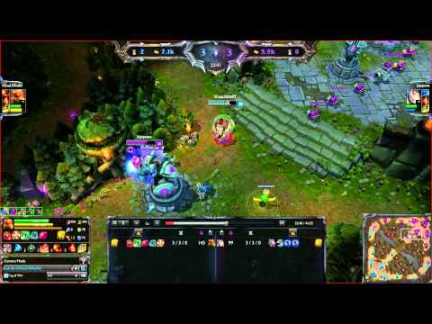 Lee Sin kick all over the world