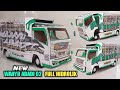 MEMBUAT MINIATUR TRUK NEW WAHYU ABADI 02 BISA OLENG DARI KARDUS FULL HIDROLIK HANDMADE