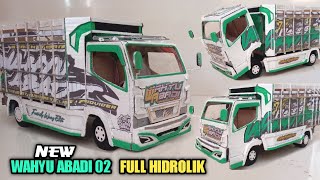 Download lagu MEMBUAT MINIATUR TRUK NEW WAHYU ABADI 02 BISA OLENG DARI KARDUS,FULL HIDROLIK || HANDMADE mp3