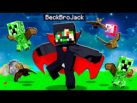 Playing as A VAMPIRE in Minecraft! (strong)