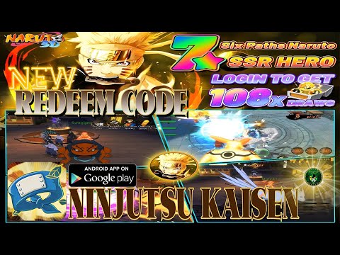 Ninjutsu Kaisen - Special Gift Code 🎁 #1 Shadow Ninja: Assasin 3D Ultimate anime 3D ARPG - android