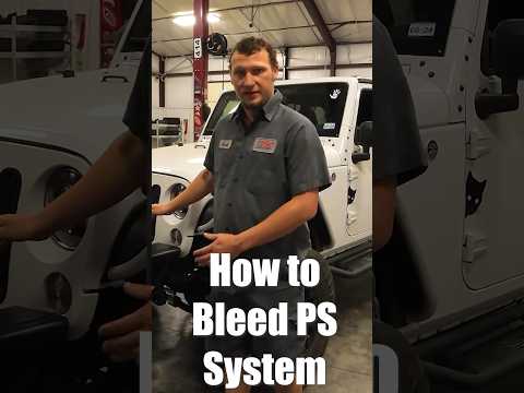 How to Bleed your Power Steering System with PSC Motorsports! #psc #powersteering