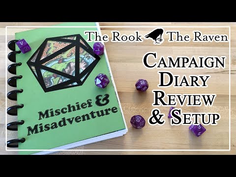 The Rook and the Raven Campaign Diary Review and Setup