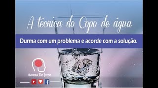 Técnica do copo d'água - Ganhei na Mega Sena