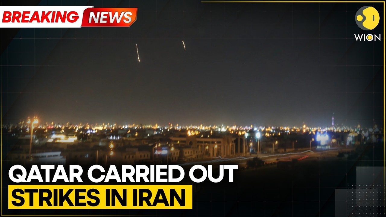 Reports: Qatar Carried Out Strikes in Iran; Says Iran Didn't Warn of Missile Attacks | WION BREAKING