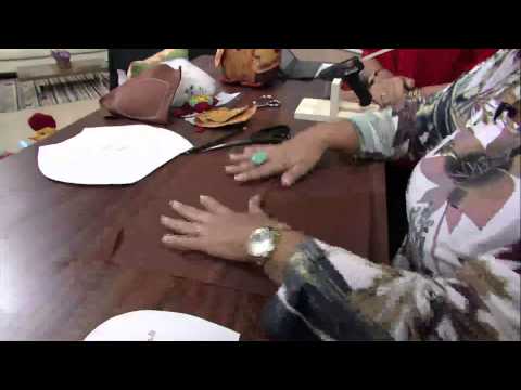 Mulher.com 07/02/2013 Marlei Fosco - Coruja peso de porta  parte1