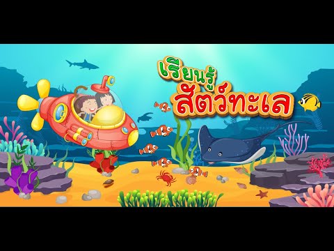 เรียนรู้สัตว์ทะเลแสนสนุก อ.1-3 Video