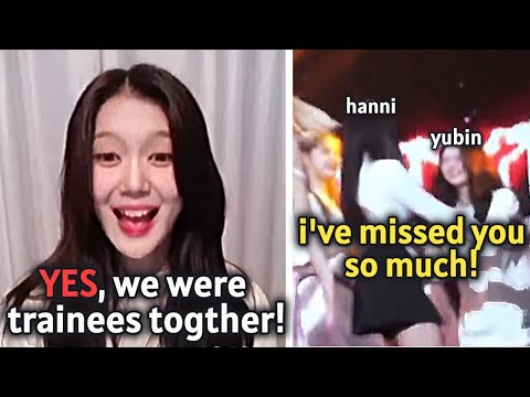 TripleS Yubin's reaction to being BFFS with HANNI during her Trainee Days...