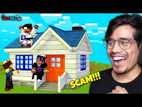 Anshu Bisht - BUILDING MY EPIC HOUSE IN LILYVILLE 😱| MINECRAFT