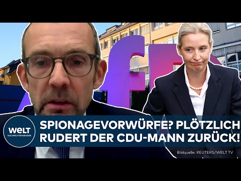 AFD: Spionagevorwürfe! – Wie belastbar sind Aussagen der CDU?