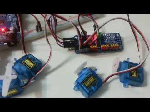 How to control many servos with Arduino