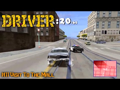 Driver - Walkthrough #11 - Visit To The Mall
