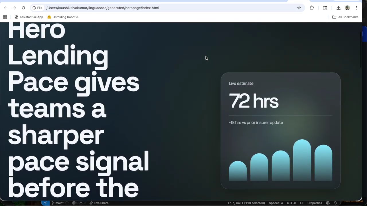 Code Lingua project preview