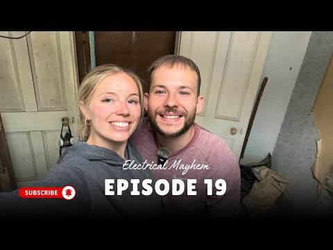 DIY Home Renovation: Render Colour Reveal + Phase 1 Electrics 💡(EP 19)