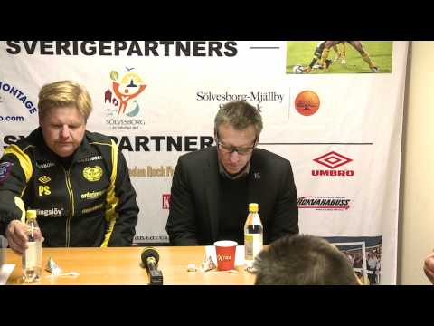 Presskonferensen från hemmapremiären