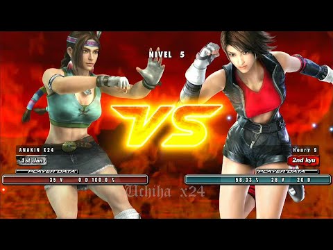 L7 46_4 Julia Chan vs Asuka Kazama - Tekken 5 Dark Resurrection PS3 HD 2022 ( Uchiha x24 )