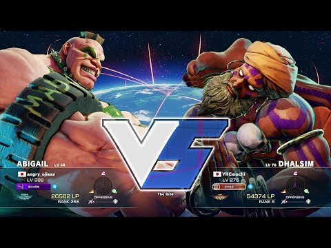 Hagejin (Abigail) vs YHC Mochi (Dhalsim)：はげじん（アビゲイル）vs YHC餅（ダルシム）
