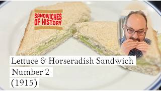 Download lagu Lettuce and Horseradish Sandwich Number 2 (1915) on Sandwiches of History⁣ mp3