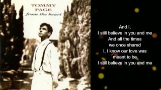 Tommy Page - I Still Believe In You And Me