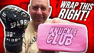 How To Wrap Your Hands With GEL KNUCKLE GUARDS!