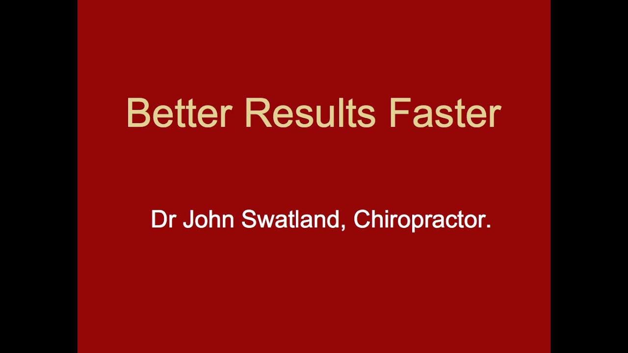 LHCC - Better Results Faster - Dr John