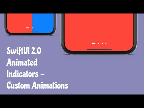 SwiftUI 2.0 Custom Animated Indicator For Page Tab View - Custom Animations - SwiftUI Tutorials