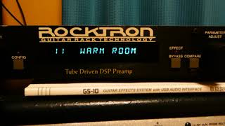 Video thumbnail for ROCKTRON VOODU VALVE TEST VIDEO by Tone Works