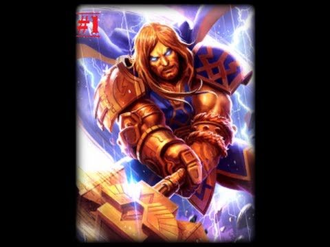 smite golden thor gameplay #1(No Commentary)